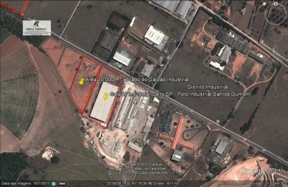 Foto 2 de Sala Comercial à venda e para alugar, 50000m2 em Distrito Industrial, Salto - SP