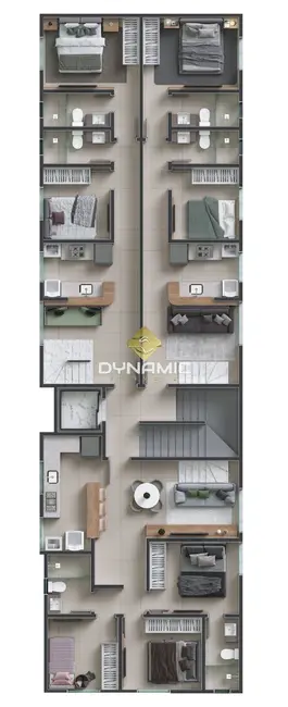 Foto 4 de Apartamento com 3 quartos à venda, 106m2 em Santa Mônica, Belo Horizonte - MG