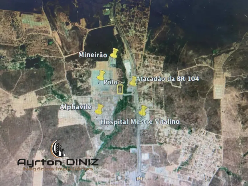 Foto 3 de Terreno / Lote à venda, 18000m2 em Nova Caruaru, Caruaru - PE