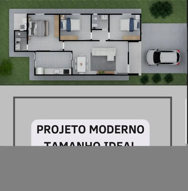 Foto 3 de Casa com 3 quartos à venda, 180m2 em Papagaio, Feira De Santana - BA
