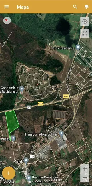 Foto 3 de Terreno / Lote à venda em Subaé, Feira De Santana - BA