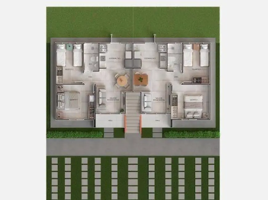 Foto 3 de Casa com 2 quartos à venda, 41m2 em Sim, Feira De Santana - BA