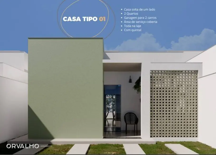 Foto 2 de Casa com 2 quartos à venda, 133m2 em Campo Limpo, Feira De Santana - BA