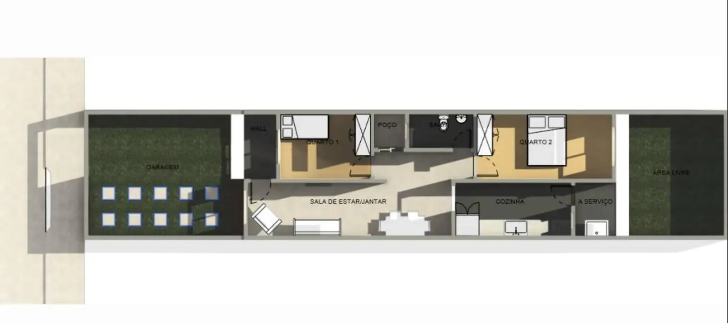 Foto 4 de Casa com 2 quartos à venda, 150m2 em Santo Antônio dos Prazeres, Feira De Santana - BA