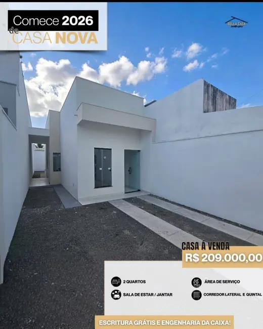 Foto 2 de Casa com 2 quartos à venda, 125m2 em Conceição, Feira De Santana - BA