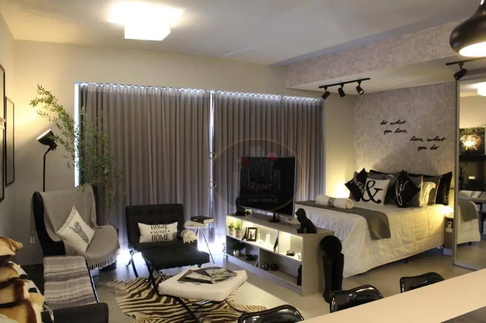 Foto 2 de Apartamento com 1 quarto à venda e para alugar, 62m2 em Pompéia, Santos - SP