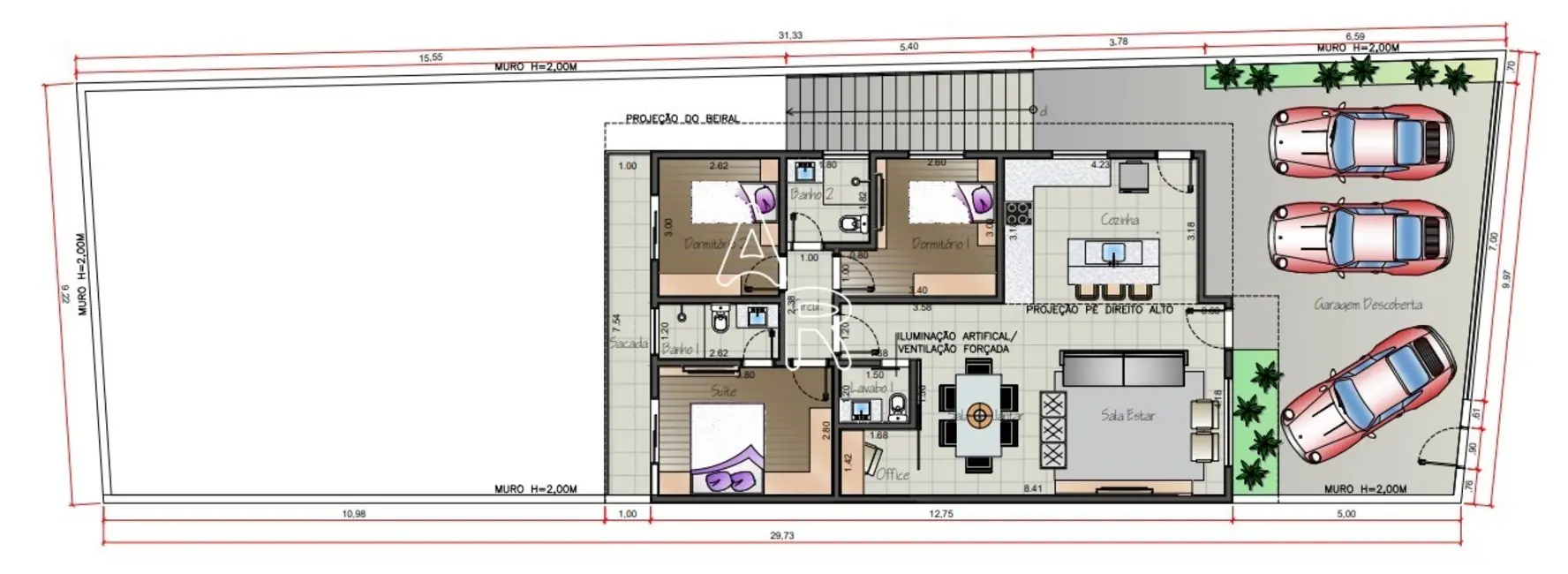 Foto 1 de Casa com 3 quartos à venda, 136m2 em Jardim do Engenho, Cotia - SP