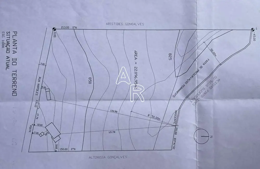 Foto 4 de Terreno / Lote à venda, 210m2 em Jardim Colibri, Cotia - SP