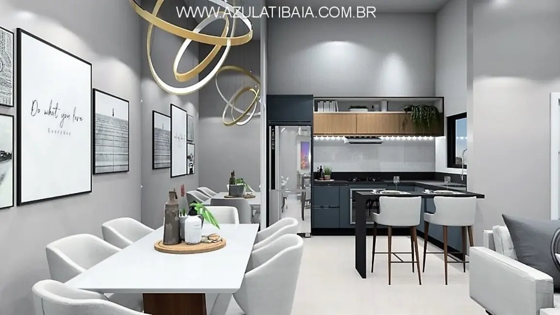 Foto 4 de Casa com 3 quartos à venda, 95m2 em Nova Cerejeira, Atibaia - SP