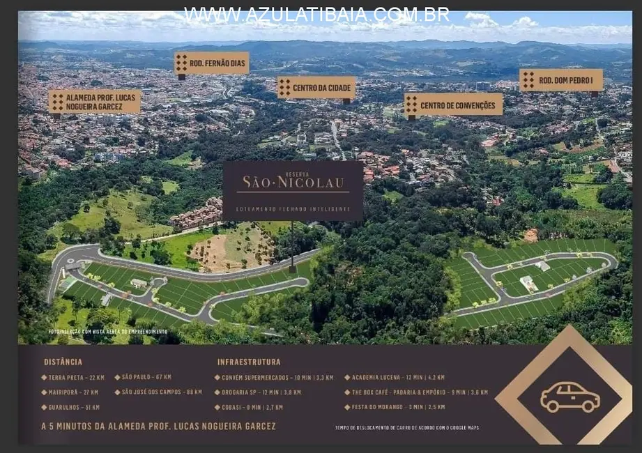 Terreno / Lote à venda, 408m2 em Atibaia - SP - imagem 5 Foto 5 de Terreno / Lote à venda, 408m2 em Atibaia - SP