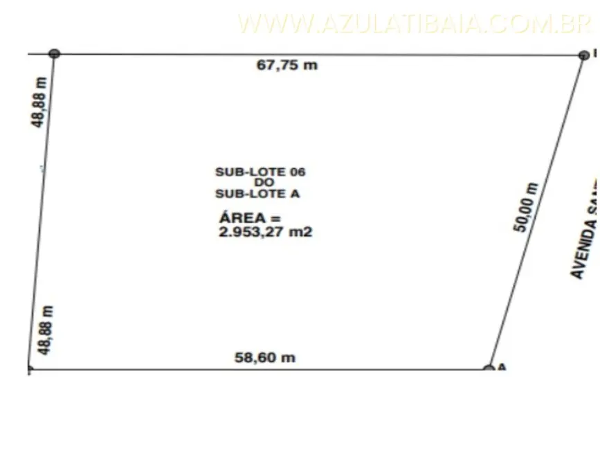 Foto 3 de Terreno / Lote à venda, 2953m2 em Atibaia - SP