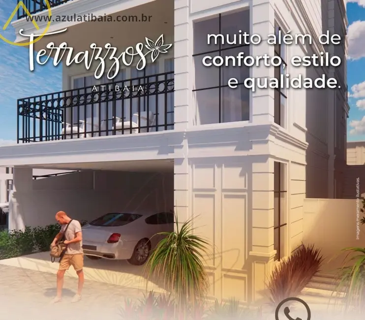 Foto 2 de Casa de Condomínio com 4 quartos à venda, 150m2 em Jardim Alvinópolis, Atibaia - SP