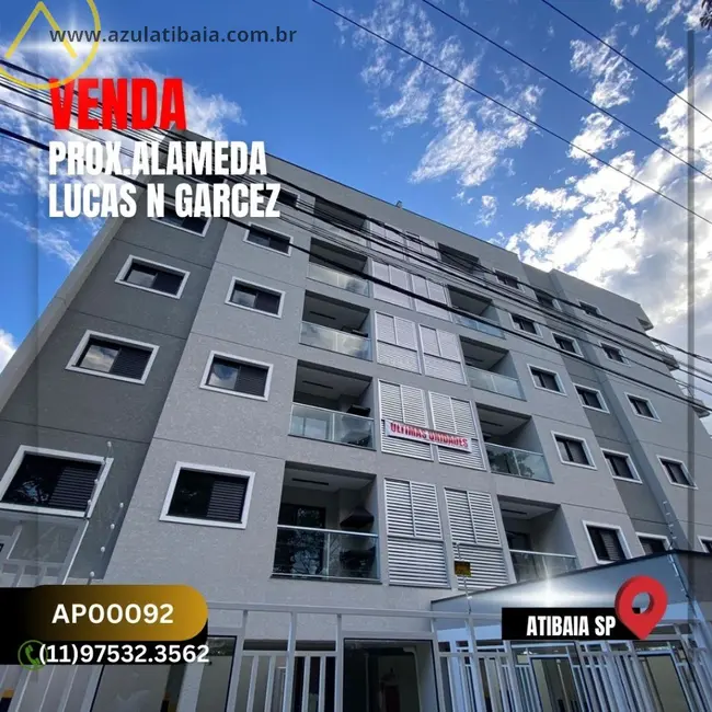 Foto 1 de Apartamento com 2 quartos à venda, 66m2 em Vila Gardênia, Atibaia - SP