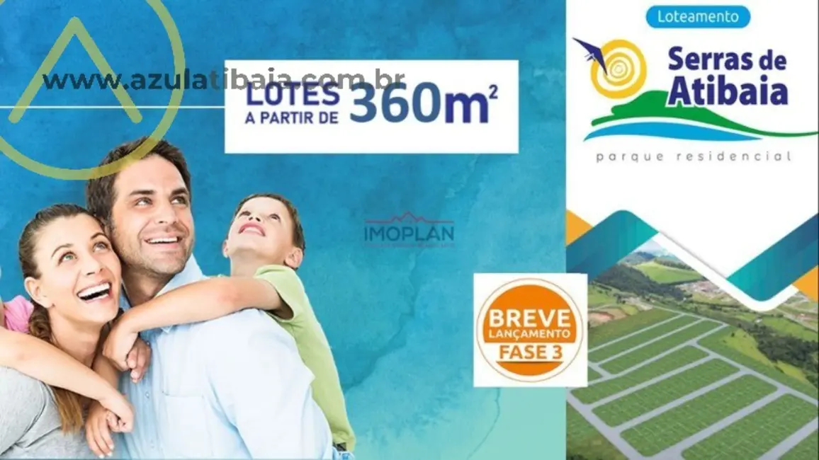 Foto 7 de Terreno / Lote à venda, 360m2 em Atibaia Belvedere, Atibaia - SP