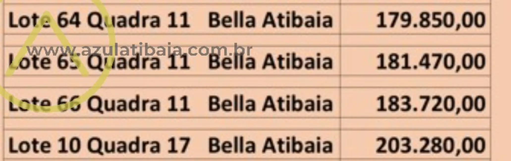 Foto 7 de Terreno / Lote à venda, 196m2 em Atibaia - SP