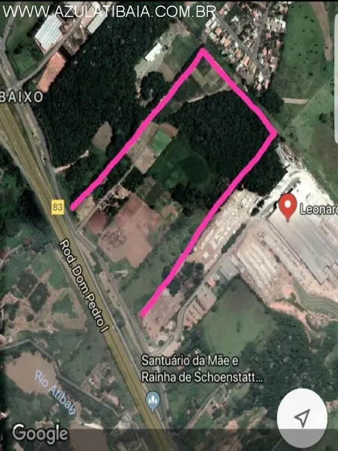Foto 1 de Terreno / Lote à venda, 120000m2 em Atibaia - SP