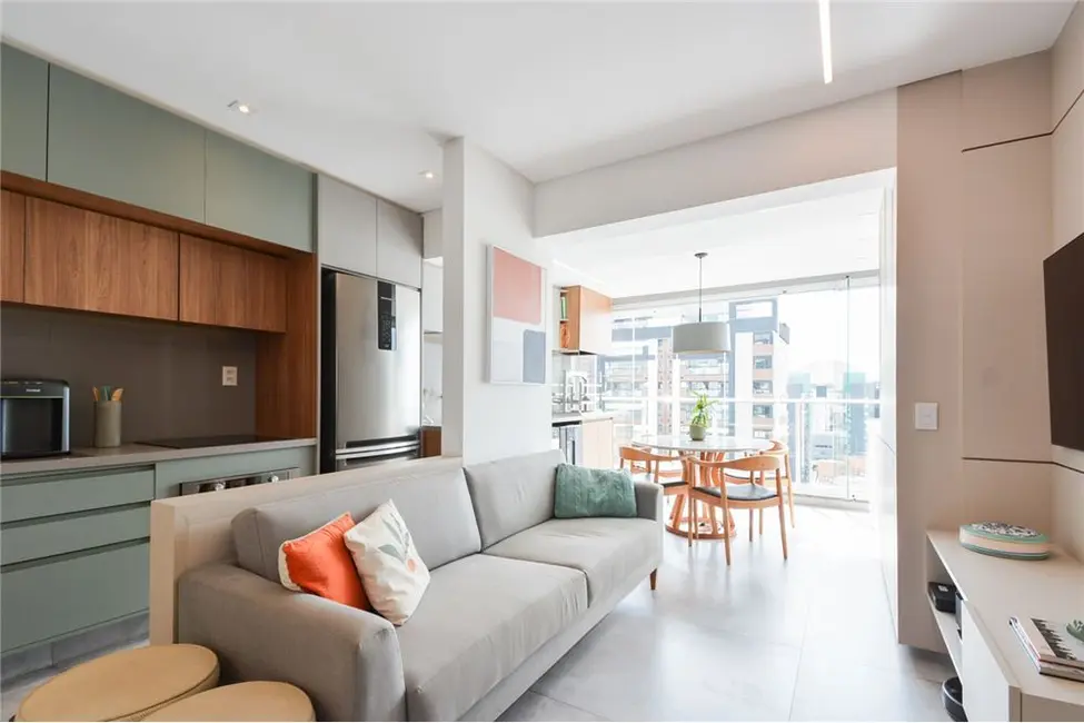 Foto 1 de Apartamento com 1 quarto à venda, 47m2 em Moema, São Paulo - SP
