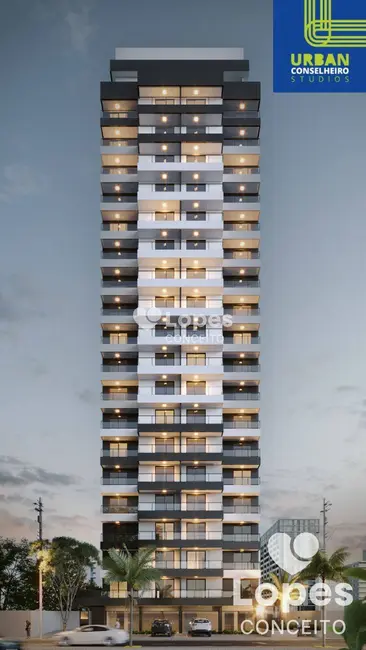 Apartamento com 1 quarto à venda, 29m2 em Encruzilhada, Santos - SP - imagem 3 Foto 3 de Apartamento com 1 quarto à venda, 29m2 em Encruzilhada, Santos - SP