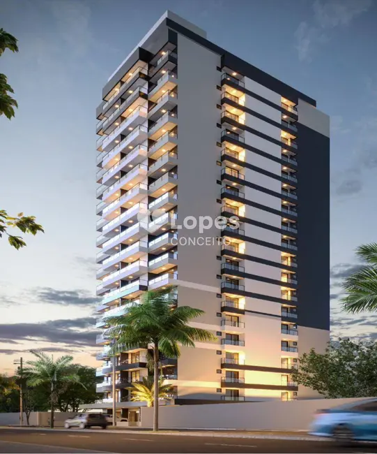 Foto 1 de Apartamento com 1 quarto à venda, 29m2 em Encruzilhada, Santos - SP