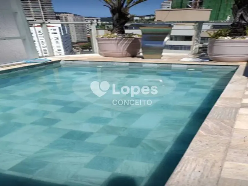 Foto 1 de Cobertura com 2 quartos à venda, 212m2 em Ponta da Praia, Santos - SP