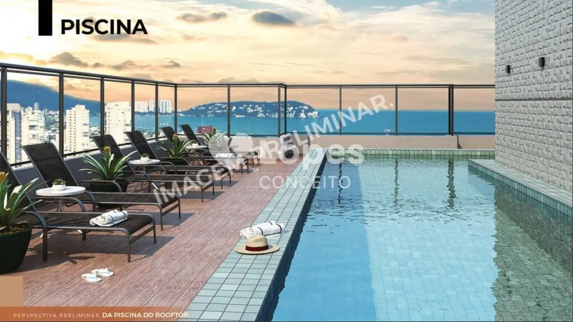 Foto 1 de Apartamento com 1 quarto à venda, 47m2 em Enseada, Guaruja - SP