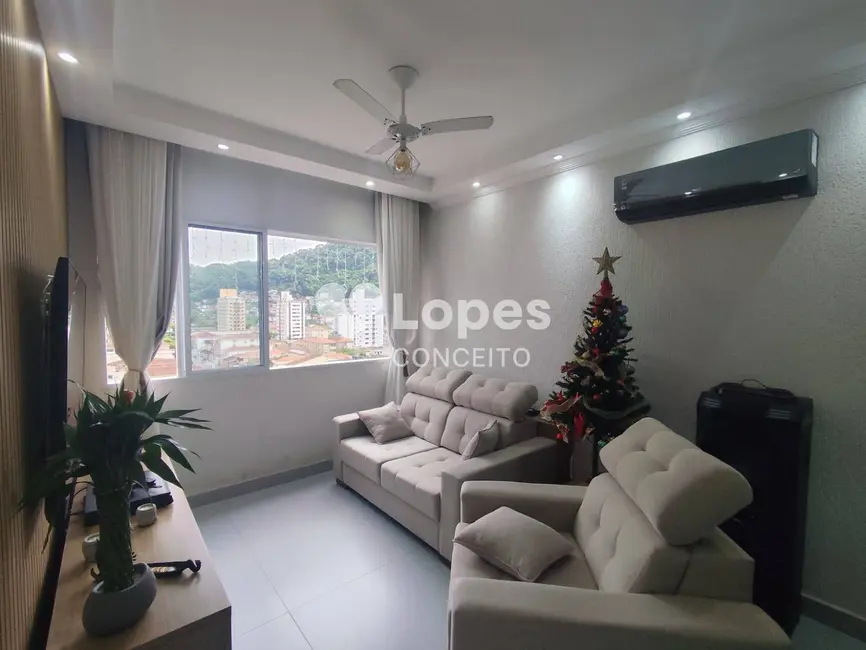 Foto 3 de Apartamento com 2 quartos à venda, 74m2 em Marapé, Santos - SP