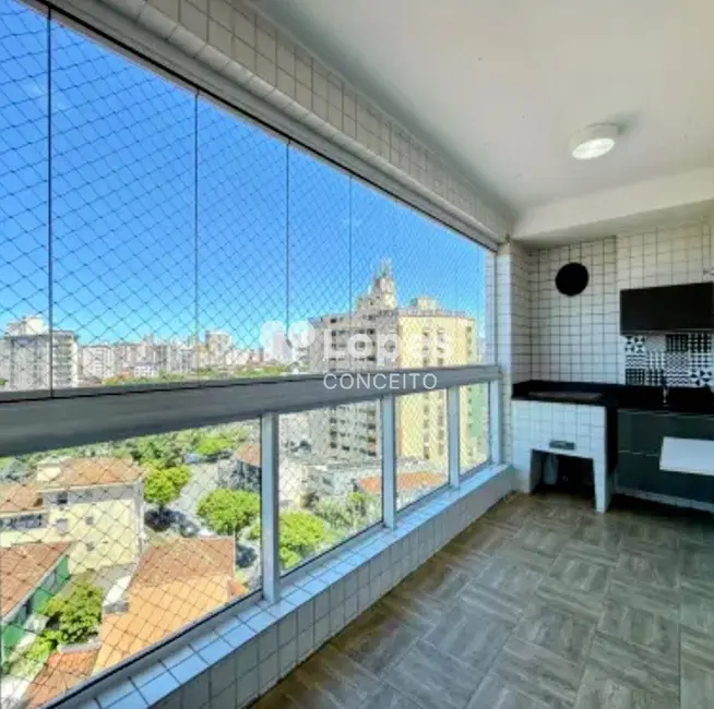 Apartamento com 2 quartos para alugar, 97m2 em Macuco, Santos - SP - imagem 3 Foto 3 de Apartamento com 2 quartos para alugar, 97m2 em Macuco, Santos - SP