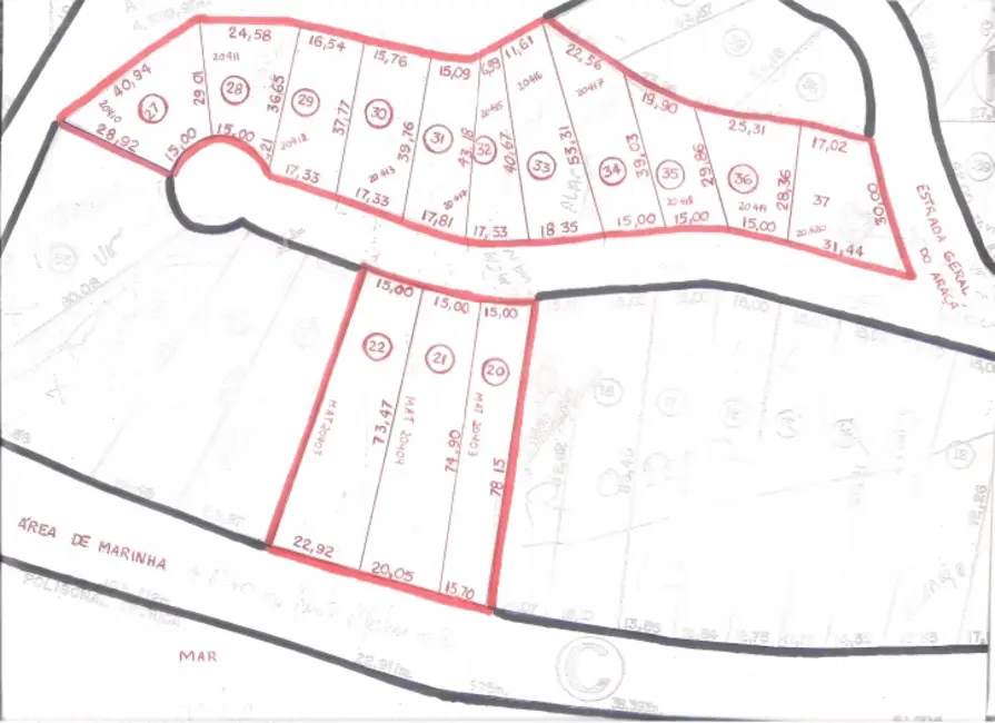 Foto 5 de Terreno / Lote à venda, 10717m2 em Porto Belo - SC