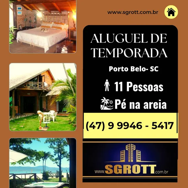 Foto 2 de Casa com 2 quartos à venda e para alugar em Centro, Porto Belo - SC