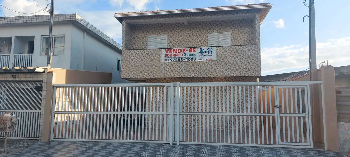 Foto 1 de Sobrado com 2 quartos à venda, 71m2 em Vila Margarida, Sao Vicente - SP