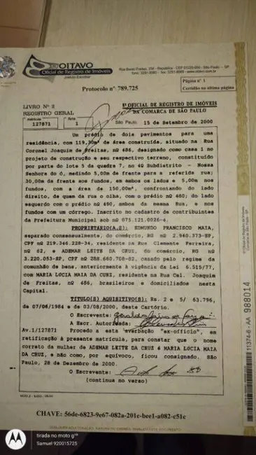 Foto 2 de Casa com 2 quartos à venda em Casa Verde Média, São Paulo - SP