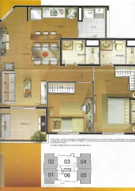 Apartamento com 2 quartos à venda, 57m2 em Barra Funda, São Paulo - SP - imagem 5 Foto 5 de Apartamento com 2 quartos à venda, 57m2 em Barra Funda, São Paulo - SP