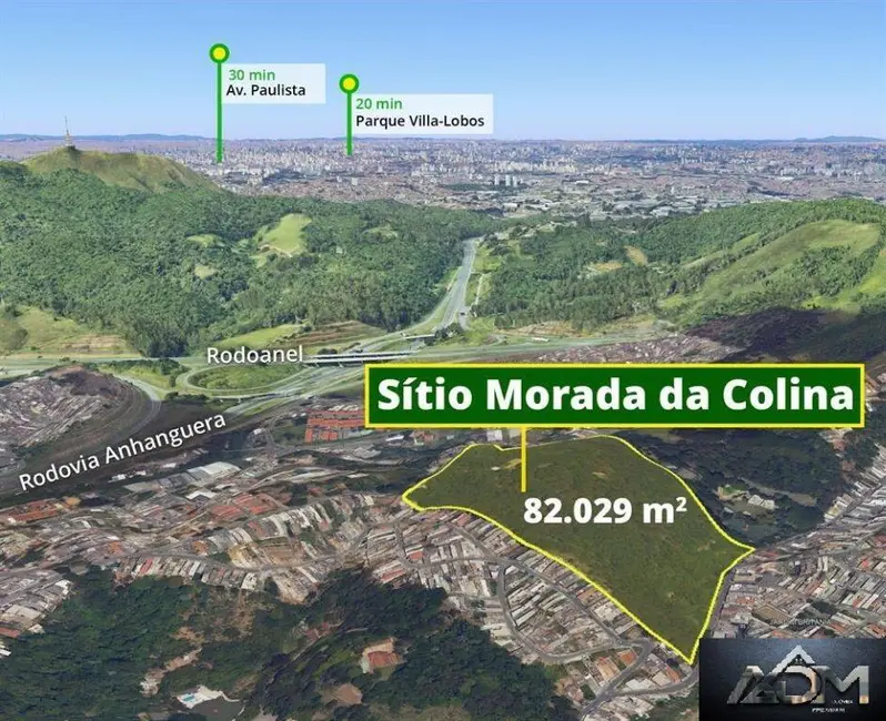 Foto 3 de Terreno / Lote à venda em Jardim Anhangüera, São Paulo - SP