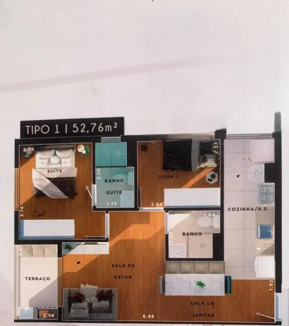 Apartamento com 2 quartos à venda, 54m2 em Vila Mazzei, São Paulo - SP - imagem 1 Foto 1 de Apartamento com 2 quartos à venda, 54m2 em Vila Mazzei, São Paulo - SP