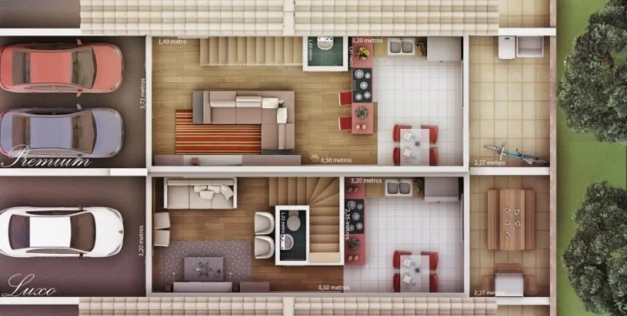 Sobrado com 2 quartos à venda, 66m2 em Francisco Morato - SP - imagem 5 Foto 5 de Sobrado com 2 quartos à venda, 66m2 em Francisco Morato - SP