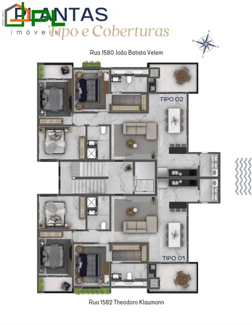 Foto 5 de Apartamento com 3 quartos à venda em Itapoa - SC