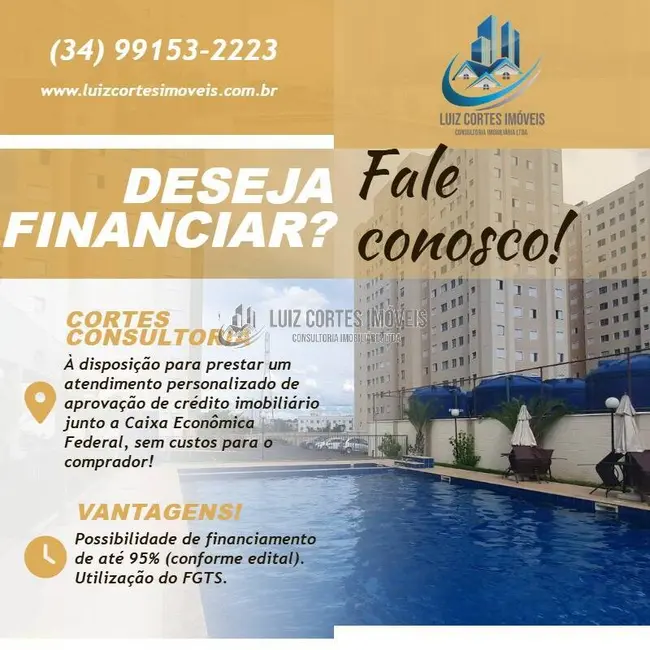 Foto 6 de Apartamento com 2 quartos à venda, 48m2 em Jardim Holanda, Uberlandia - MG