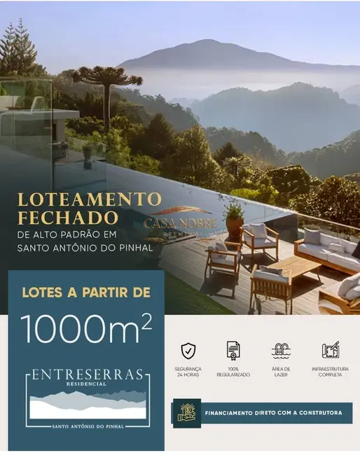 Foto 5 de Terreno / Lote à venda em Santo Antonio Do Pinhal - SP