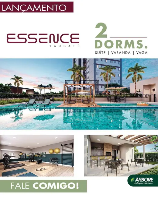 Foto 5 de Apartamento com 2 quartos à venda, 47m2 em Barranco, Taubate - SP