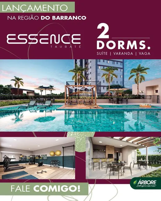 Foto 6 de Apartamento com 2 quartos à venda, 47m2 em Barranco, Taubate - SP