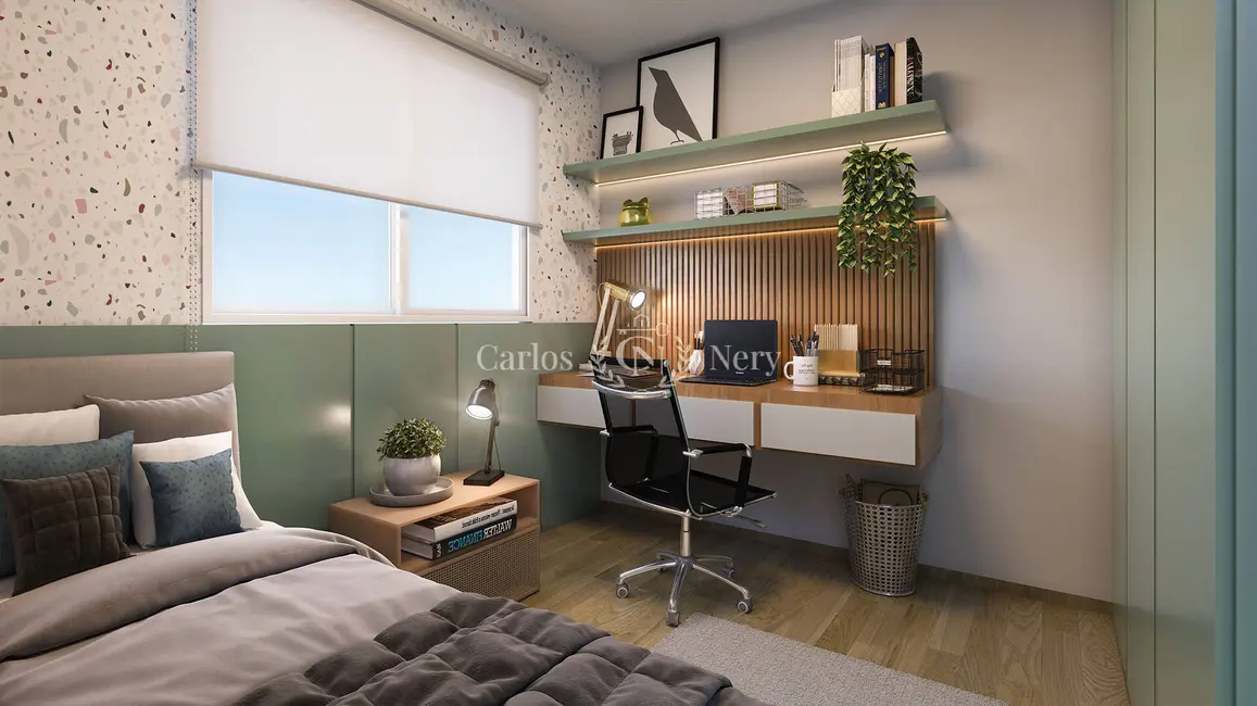 Foto 1 de Apartamento com 2 quartos à venda, 40m2 em Tremembe - SP