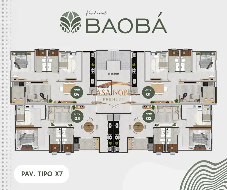 Foto 9 de Apartamento com 2 quartos à venda, 61m2 em Vila São Geraldo, Taubate - SP