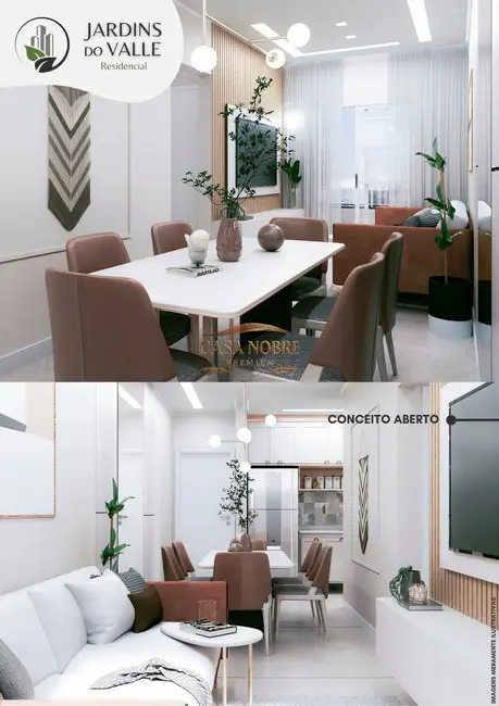 Foto 6 de Apartamento com 2 quartos à venda, 49m2 em Tremembe - SP