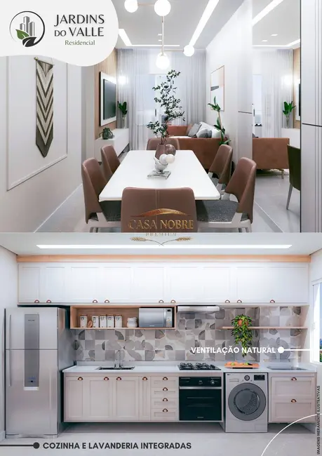 Apartamento com 2 quartos à venda, 49m2 em Tremembe - SP - imagem 4 Foto 4 de Apartamento com 2 quartos à venda, 49m2 em Tremembe - SP