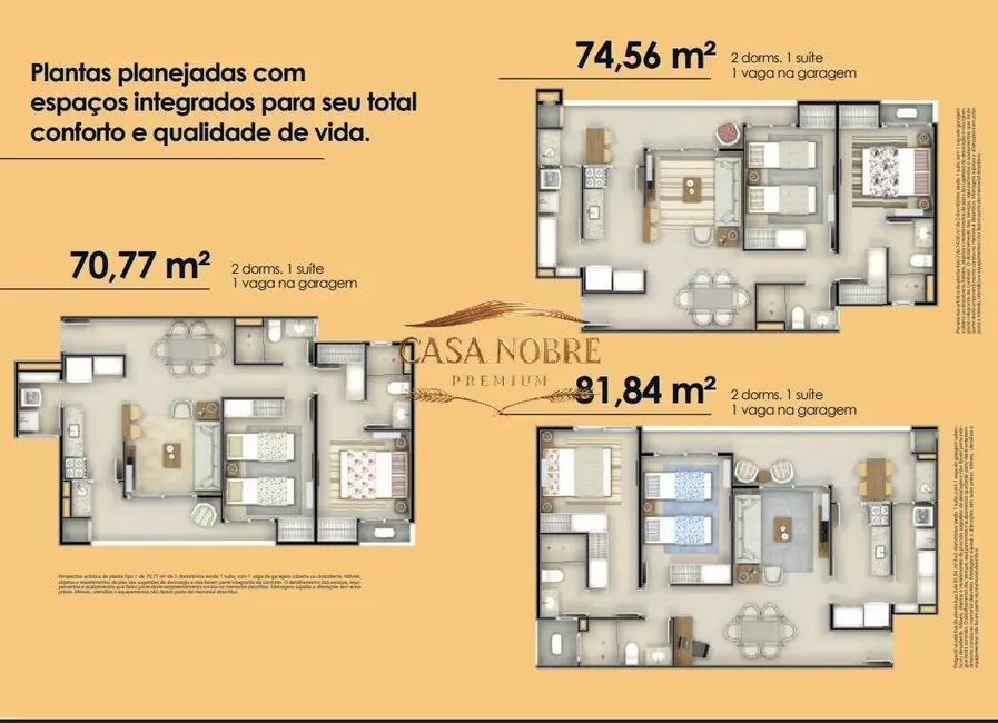 Foto 7 de Apartamento com 2 quartos à venda em Loteamento Residencial e Comercial Bosque Flamboyant, Taubate - SP