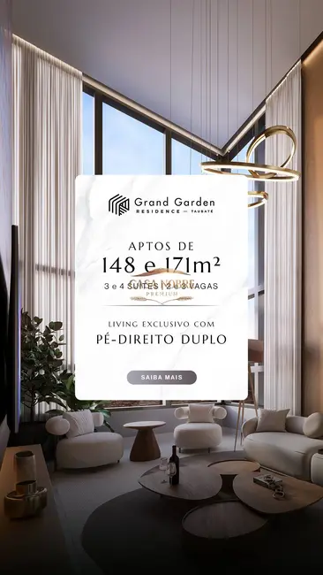 Foto 6 de Apartamento com 3 quartos à venda, 148m2 em Loteamento Residencial e Comercial Bosque Flamboyant, Taubate - SP