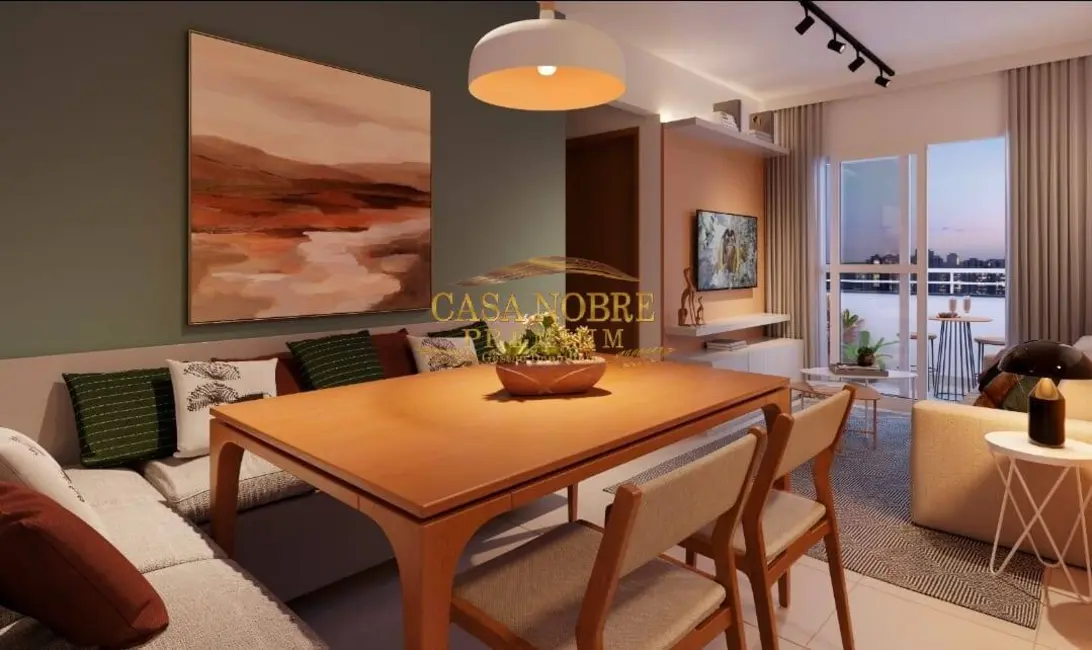 Foto 4 de Apartamento com 2 quartos à venda, 57m2 em Jardim Gurilândia, Taubate - SP