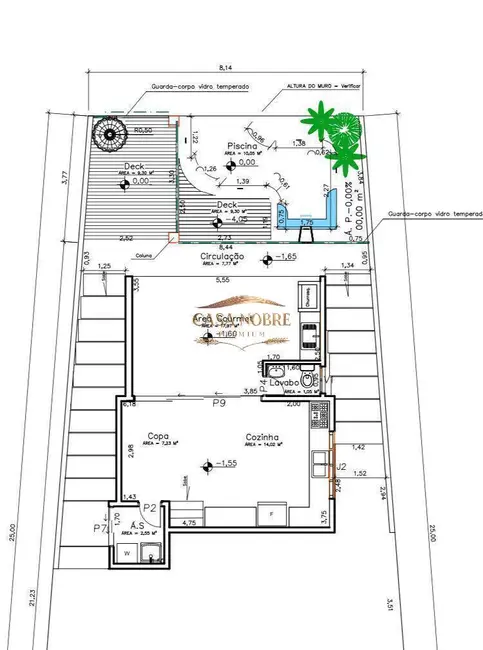 Foto 6 de Terreno / Lote à venda, 250m2 em Chácaras Cataguá, Taubate - SP