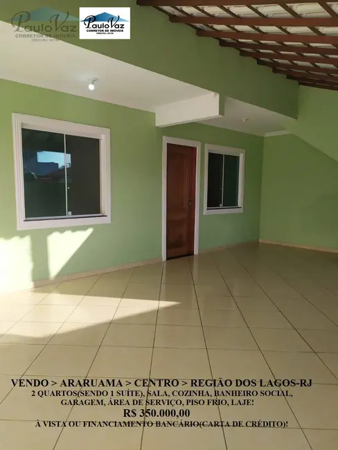Foto 1 de Casa com 2 quartos à venda, 200m2 em Centro, Araruama - RJ