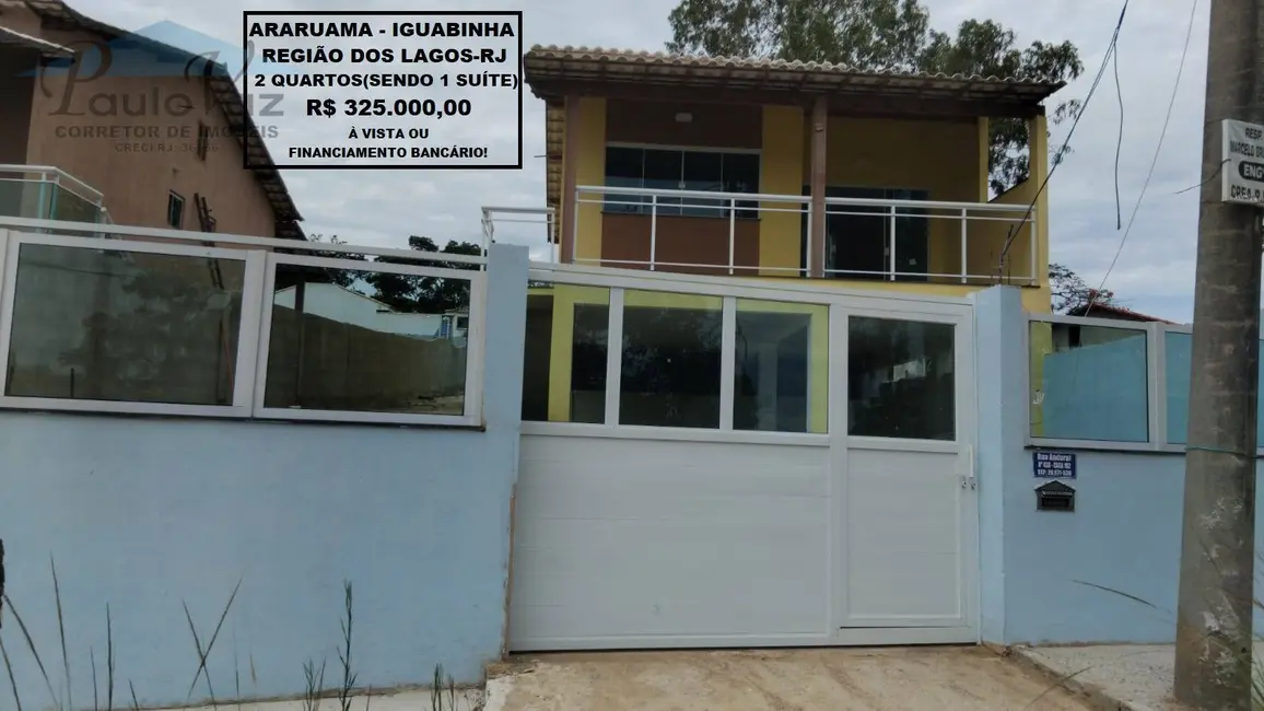 Foto 1 de Casa com 2 quartos à venda, 85m2 em Araruama - RJ